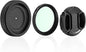 Adjustable Iris Aperture Diaphragm M30 to M37 Iris Aperture Diaphragm Adapter Optical Diaphragm 1.5-26mm Lens Module Adapter Ring PVS-14 PSV14 Optics (Filter Protector Cover Set 1)