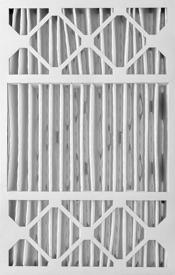 Nordic Pure 16x25x5 (Actual Size: 15 3/4 x 24 3/4 x 4 3/8) Honeywell/Lennox Replacement MERV 10 Air Filters 2 Pack
