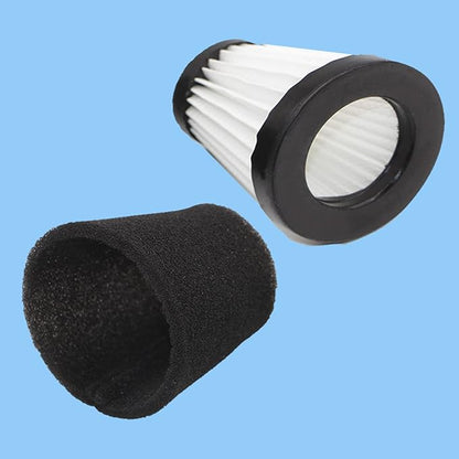 3 Pack F117 Scorption Filter Compatible with Dirt Devil Scorpion Models SD20005RED SD30025B BD22025, Compare to Part# AD40117 (3 Pack Hepa Filter & 6 Pack Sponge Filter)