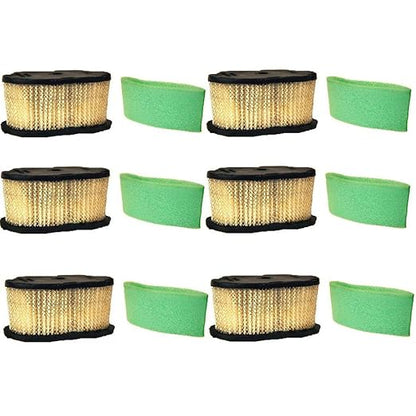 Stevens Lake Parts Set of 6 Air Filter & Pre-Filter Set Fits Universal Products Models Replaces 5059H 5059H-A 690610 690610-A 697029 697029-A 98596 98596-A
