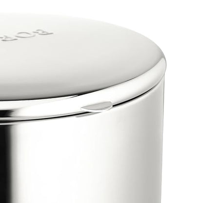 Boroux Compact Gravity-Fed Countertop Stainless Steel Water Filter System | 1.8 Gallons with 2 Authentic Black Foundation Filters