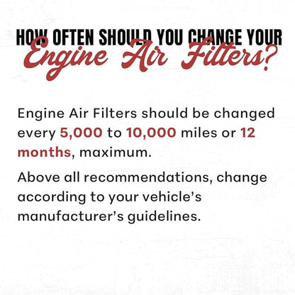 Doc's Diesel Engine Air Filter DPA5378 | Compatible with Dodge RAM 2500, 3500 5.9L Cummins 1994-2002 | Replaces 46272