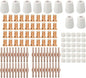 120PCS Extended PT-31 Plasma cutter Consumables,PT31 Plasma Torch Cutting Consumables