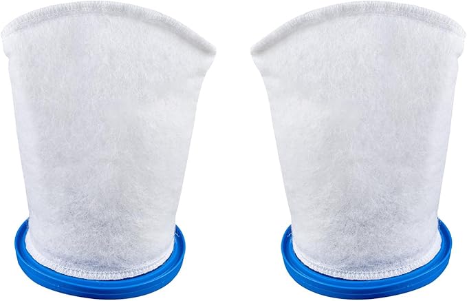 RINMEE X-treme Multilayer Filter Bag, compatible with Pool Blaster Max, Catfish Ultra, iVac 250, iVAC C2, Volt FX-4 and Jacuzzi JPV200 Handheld Pool Vacuums, P30X022XF / PBW022XF(2 PACK)