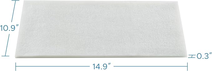 OMTech PM50 Cotton Air Fil ter Set, 5 Piece Primary Replacement Air Fil ter Set for Fume Extractor Air Purifier, 15x11 Inch Prefilter Pack Cotton Filter Replacement Set for Contaminant & Smoke Removal
