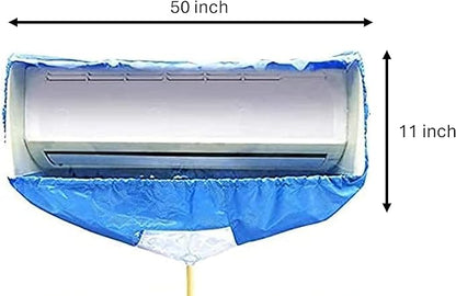 Mini Split Cleaning Kit with 3.78L No-Rinse Coil Cleaner, Sprayer, Odor Treatment Tab & Protective Bag - Removes Dirt & Grime for Heat Pump, AC, HVAC - Fits Units Up to 50 Inches