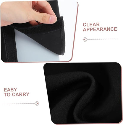 YARNOW 1pc Outdoor Insulated Filter Pump Cover for Ponds and Gardens Easy Setup Temperature Resistant Opening Design Black