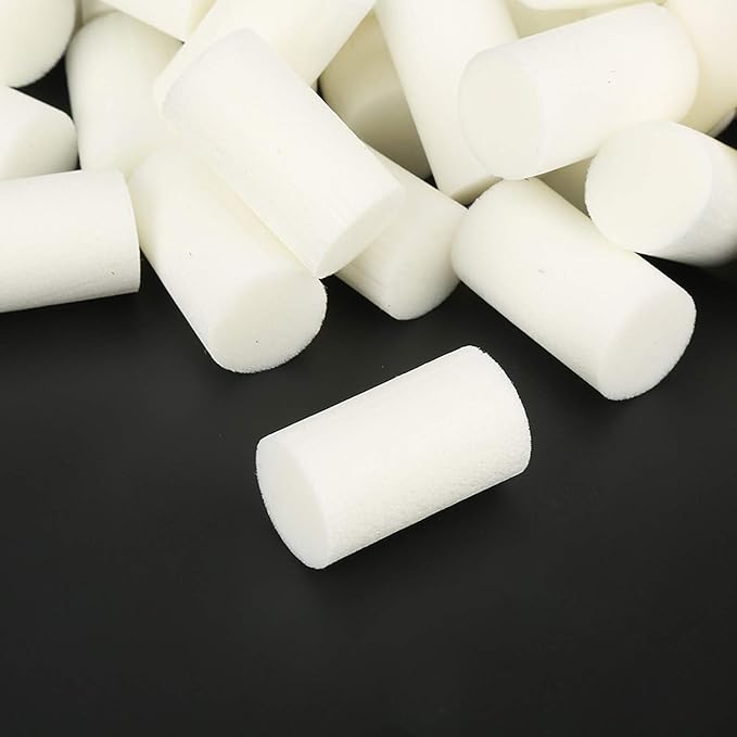 50pcs Pump Prefilter Replacement Pcp Compressor Cotton Filter Oil Water Separator Pre Filter Pump Prefilter Sponge for Electric High Pressure Air Compressor Part