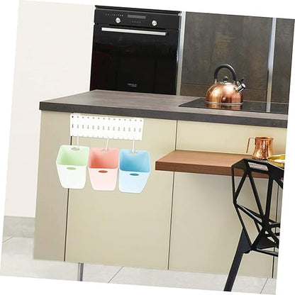 1set Wall-Mounted Sorting Trash Bin Space-Saving Recyclable Garbage Bins for Kitchen Easy Installation Multi-Functional Design for Waste Separation and Organization