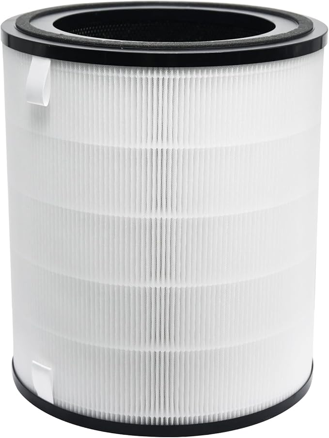 LV-H133 Replacement Filter Compatible with LEVOIT LV-H133 and LV-H133-RF Air Purifier, High-Efficiency 3-in-1 True H13 HEPA Activated Carbon Filter