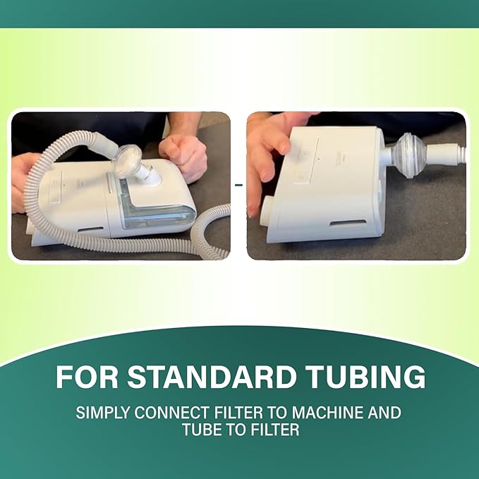 Universal Fit in-Line Viral Filter Improve Your Using Experience for CPAP and BiPAP Machines (3)