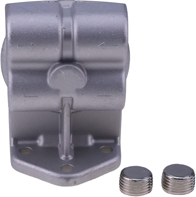 AIVWUMOT Fuel Filter Remote Mounting Base Compatible with CAT 1R-0750 1R-0749 fit for WIX 24770
