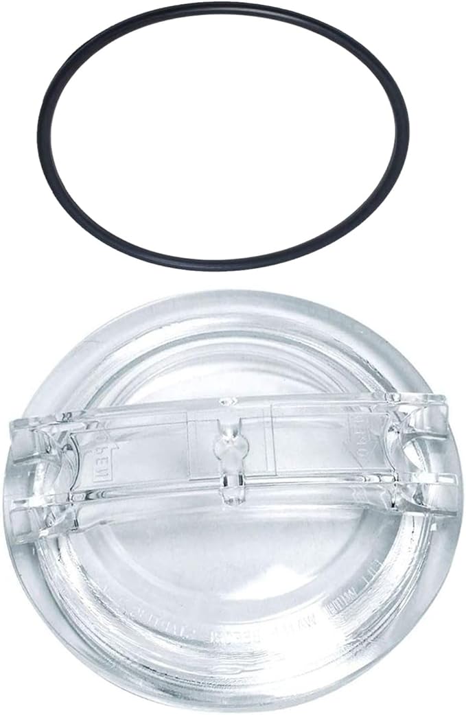 Pool Lid Replacement Thread Strainer Cover Pool Leaf Trap Sand Filter Acrylic for SPX3100D Thread Strainer Cover Replacement