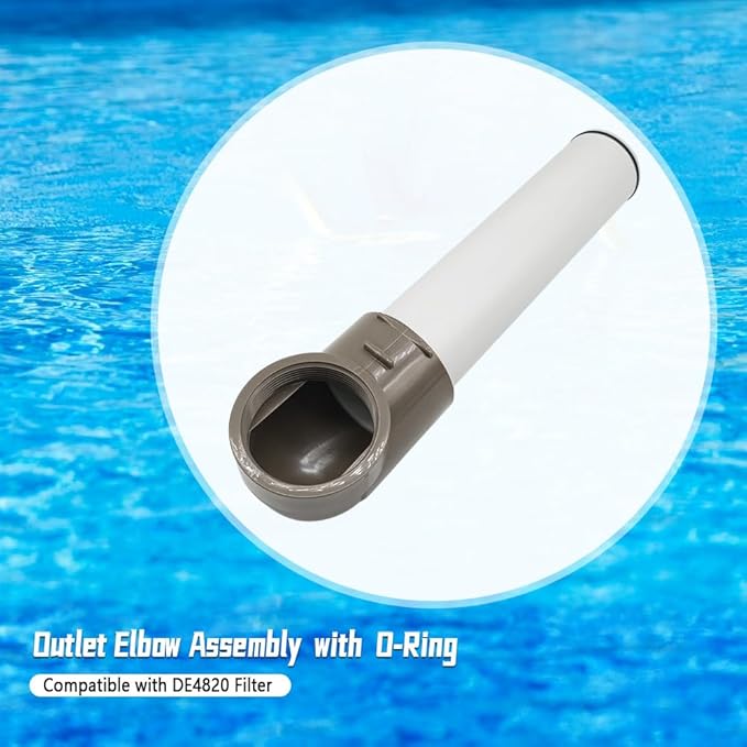 DEX4820EA Outlet Elbow Assembly with O-Ring Fit for DE4820 Filter