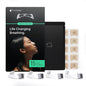 Intake Breathing Magnetic Nasal Strips Starter Kit (15 Count, Clear) - Boost Oxygen Intake, Reduce Snoring, Improve Sleep Quality - Sweat Resistant, Nasal Strips - Extra Strength Snoring Solution