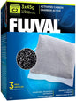 Fluval C2 Activated Carbon, Replacement Aquarium Filter Media, 3-Count, 14011 (Pack of 12)