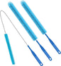 3Pack Dryer Vent Cleaner Kit, Home Improvement Essential Cleaning Tools, Up to 30 Inch Long Brush Cleaning Set，pet Hair Remover for Laundry，Drain Snake