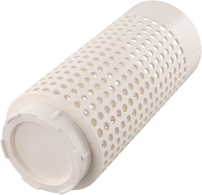PVC Insect Composting Bin With Screw Lid For Garden Kitchen Waste Processing Outdoor Raised Bed Plant Container Decompose Filter System Educational Tool White 12x6x6 Inches(1pcs)