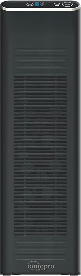 Ionic Pro Platinum (TA750) Air Purifier Tower, Never Replace Filters, Quiet Negative Ion Technology, Cleans Rooms Up to 600 sq ft