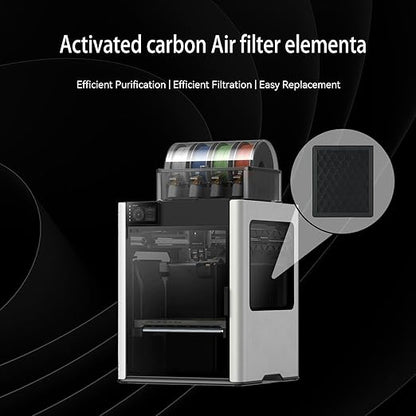 Air Filter for Bambu Lab H2S/H2D/H2D Laser,3D Printer Activated Carbon Air Purifier Filter Replacement Accessories