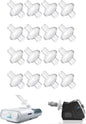 Universal CPAP Inline Filter, CPAP Air Filter for ResMed AirSense 11/AirSense 10/Philips Respironics DreamStation 2, Hose Filter for CPAP Supplies, BIPAP Supplies (16)