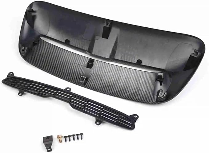 Car Bonnet Scoop Air Vent Intake Replacement Compatible For BMW And Mini R56 2007-2013 51132756095 51132757694 51232752275 Car Accessories(Bright Black)