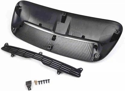 Car Bonnet Scoop Air Vent Intake Replacement Compatible For BMW And Mini R56 2007-2013 51132756095 51132757694 51232752275 Car Accessories(Bright Black)