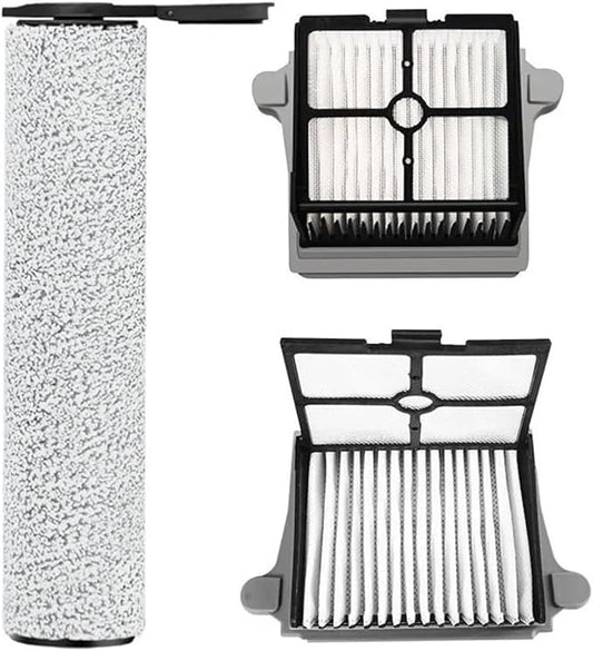 Compatible for Tineco ，Floor One S7， Steam Main Brush Hepa Filter ，Compatible for Tineco ，Floor One S7 ，Steam Wet Dry Vacuum Cleaner Floor Scrubber Parts,Vacuum Cleaner Accessories(B Set)