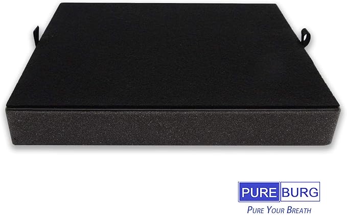 PUREBURG Replacement Filter Set Compatible with Alen 45i & Flex BreatheSmart Air Purifier B4-Fresh, FL40-Silver-Carbon, H13 HEPA & 4 x Activated Carbon For Air Clean Dust VOCs Odor