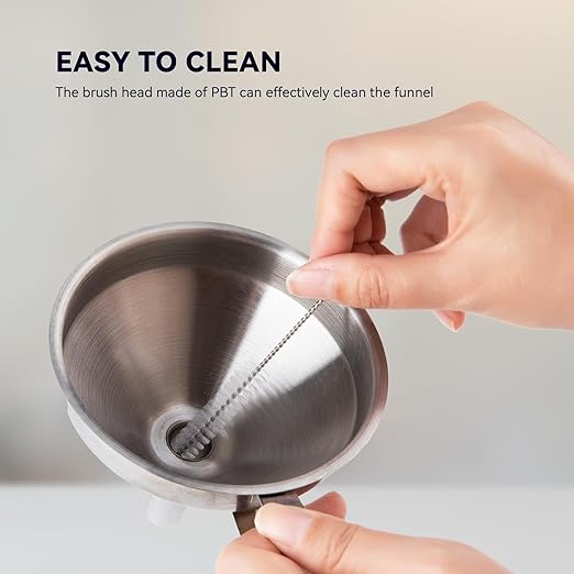 ELEGOO 3D Stainless Steel Funnel, Resin Metal Funnel Filter Cup for MSLA/DLP/LCD Resin 3D Printer