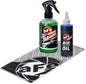 aFe Power Air Filter Travel-Size Restore Kit: 8oz Filter Cleaner and 4oz Spray Bottle Filter Oil - Blue, Restores Pro 5R Engine Air Filters, #90-51301L