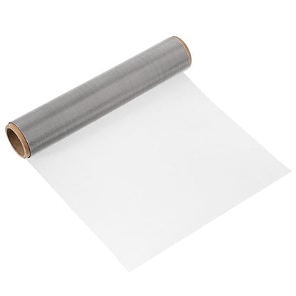 uxcell 60 Mesh 39" x 10" Woven Wire Mesh, 304 Stainless Steel Air Vent Filter Screen, Window Screen Mesh for DIY Projects Vents Cover Filtration Animals Fence