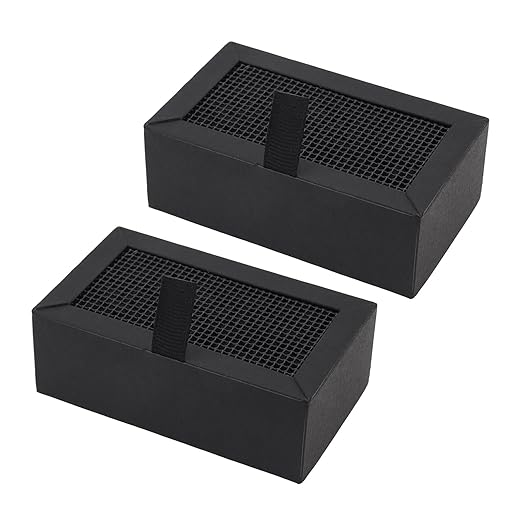 2Pcs 3D Printer Activated Carbon Air Filter Cartridge Fit for Bambu Lab X1C/P1P/P1S/X1/X1E, Air Purifier Filter Replacement Easy to Install 3D Printer Accessories