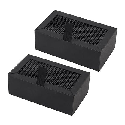 2Pcs 3D Printer Activated Carbon Air Filter Cartridge Fit for Bambu Lab X1C/P1P/P1S/X1/X1E, Air Purifier Filter Replacement Easy to Install 3D Printer Accessories