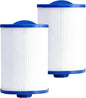 SPA Filter Replacement 50 Sq.Ft (2 Pack) Hot Tub Filter 50 Sq.Ft. Screw in 1 1/2” SAE Thread for 6CH-940, FC-0359, 817-0050,25252,378902,03FIL1400,PWW50P3