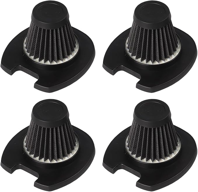 Washable Reusable Vacuum Filters for BLACK for DECKER RC EV1416 3-in-1 Lightweight Corded Upright, Polyester Plastic Foam Replacement Filter Set for Household Dust Reduction, 4 Pieces(4* Filters)