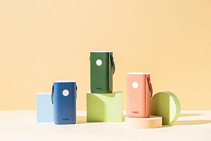 HubiCare Mini Portable Air Purifier - Cordless Air that does not require a HEPA filter & Eliminates Odors - Cars, Pet Litters, & Shoe Closet (Green)