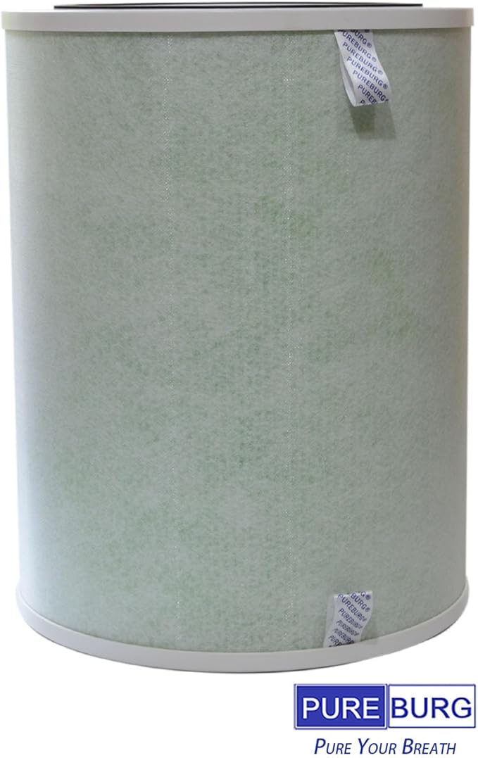 PUREBURG Replacement Filter Compatible with Happi KJ500 Our Happi Air Purifier,H13 HEPA Activated carbon 2-in-1 Air Clean Dust VOCs 4-Stage Filtration