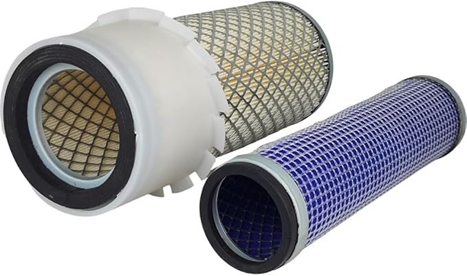 Maintenance Filter Kit for Compatible with Kubota L2250DT L2250F L2550DT L2550F L2650DT L2650DT-CA L2650DT-GST L2950DT L2950DT-GST L3450DT L3450DT-GST L3450DT-WET L3650DT-GST L3650F Oil Fuel Air