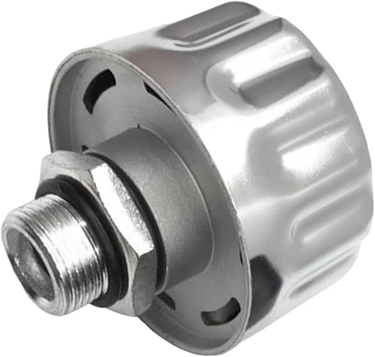 1/2" NPT Breather Cap with 40 Micron Filtration | Heavy-Duty Carbon Steel & Aluminum Alloy Vent Cap | Universal Fit for Hydraulic Tanks,Gearboxes,Coolant Reservoirs | Easy Install & Low Maintenance