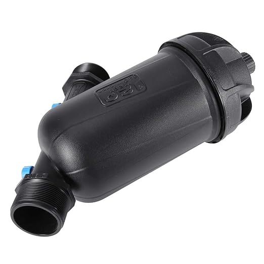 Gardening Filter Irrigation Filter Y Type Mesh Drip Irrigation Filtration Equipment for Greenhouse Agricultural Farm Garden Plastic MNPT 2in DN50 120mesh (Medium)