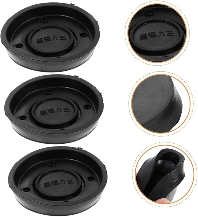 3pcs Manual Pump Part Water Pump Cups for Repair Replacement Seals for Convenient Components for -term Use