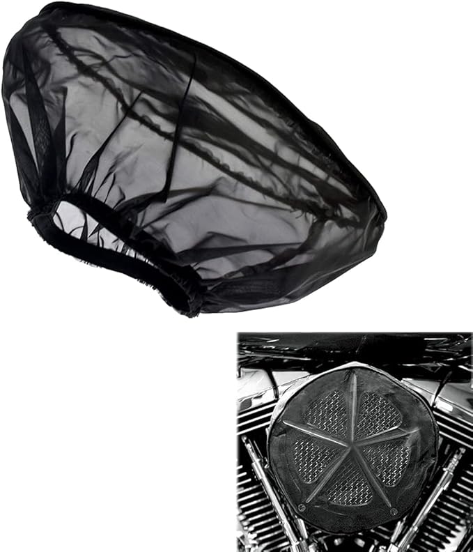 Motorcycle Waterproof Air Filter Rain Sock Dustproof Protective Cover for Harley Dyna Sportster Touring Softail Air Filter Cleaner Kits Harley Touring Road King Softial Fat Boy 1993-2022