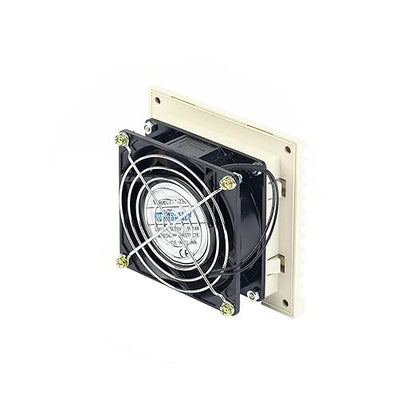 3321-230 Industrial Electrical Cabinet Fan Filter 92 mm Ventilation Set Shutter Cover Cooling Radiator Serve Air System 230V