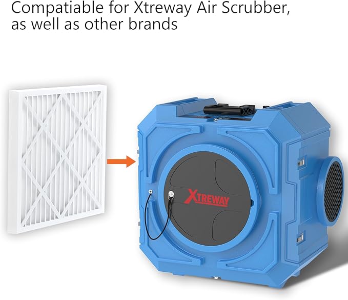 3-Stage Filters Replacement Set, Include MERV-10 Prefilter, Carbon and Hepa Filters, Compatible with X550 & X800