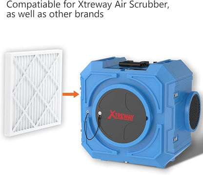 3-Stage Filters Replacement Set, Include MERV-10 Prefilter, Carbon and Hepa Filters, Compatible with X550 & X800