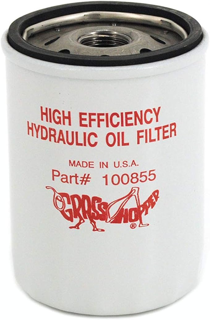 Grasshopper Mower Hi-Efficiency Transmission Filter, 7-micron Absolute Drive Assembly Oil Filter, Genuine Replacement Part For Grasshopper FrontMount 928D Gemini Series, Lawn & Yard Mowing, OEM 100855