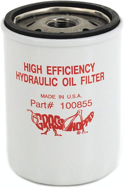 Grasshopper Mower Hi-Efficiency Transmission Filter, 7-micron Absolute Drive Assembly Oil Filter, Genuine Replacement Part For Grasshopper FrontMount 928D Gemini Series, Lawn & Yard Mowing, OEM 100855
