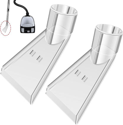 2Pcs Carpet Vac Extractor Attachment Tool, Portable Vacuum Cleaner Brush Head, Extraction Nozzle Shatter Proof Sofa Carpet Cleaning Nozzle Transparent Vacuum Cleaner Parts for Vacuum Cleaners