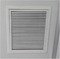 White Access Panel Air Grille Vent Cover, Square Vents Registers, Air Return Vent Cover, Flat Vent Cover, Return Air Grilles, Plumbing Access Panel(350x350 mm/13.8x13.8 in)